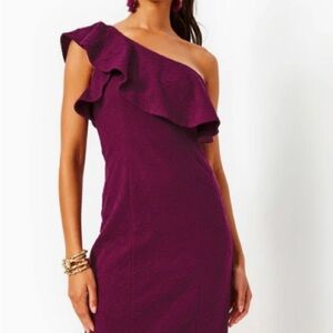 Lilly Pulitzer BORDEAUX DRESS NWT SZ 10